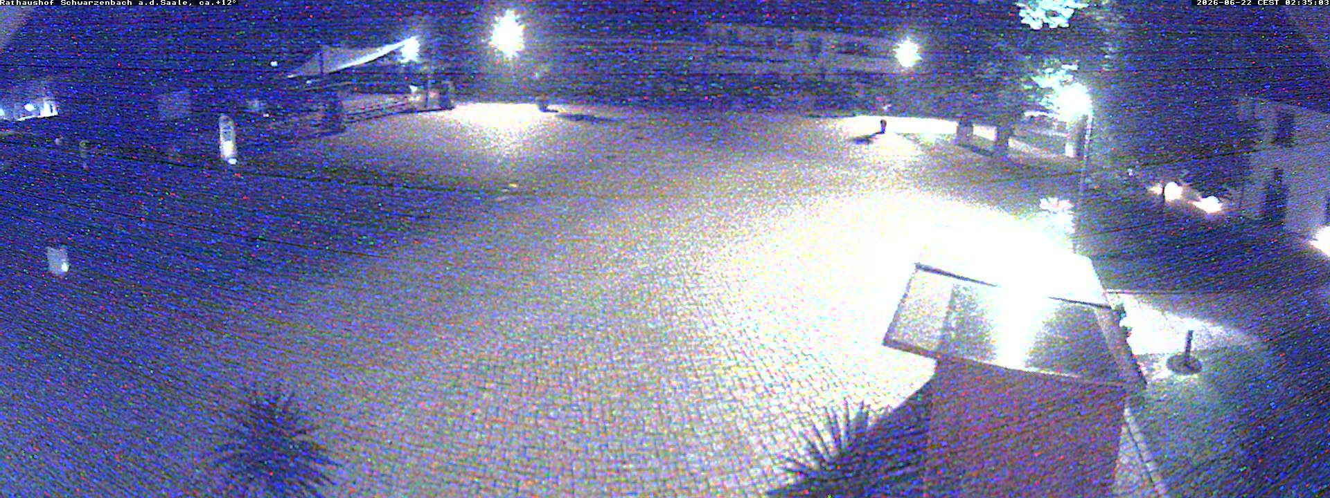 Archiv Foto Webcam Schwarzenbach an der Saale Rathaushof