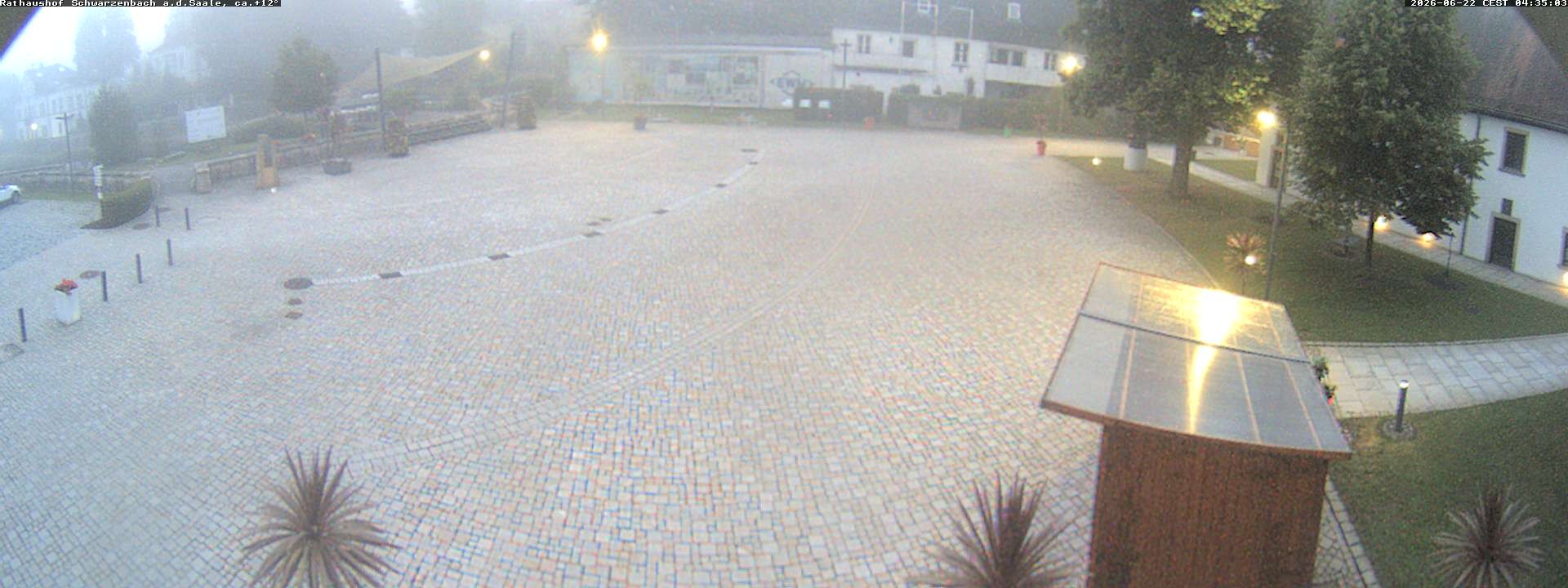 Archiv Foto Webcam Schwarzenbach an der Saale Rathaushof