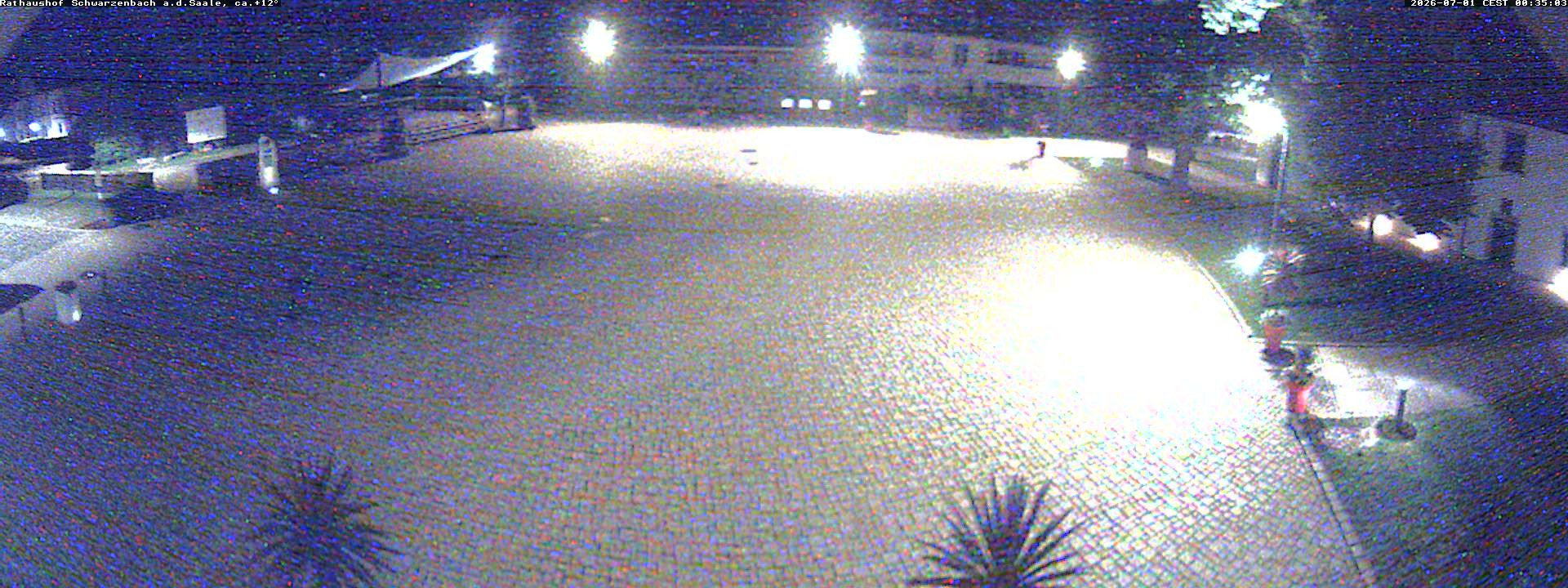 Archiv Foto Webcam Schwarzenbach an der Saale Rathaushof