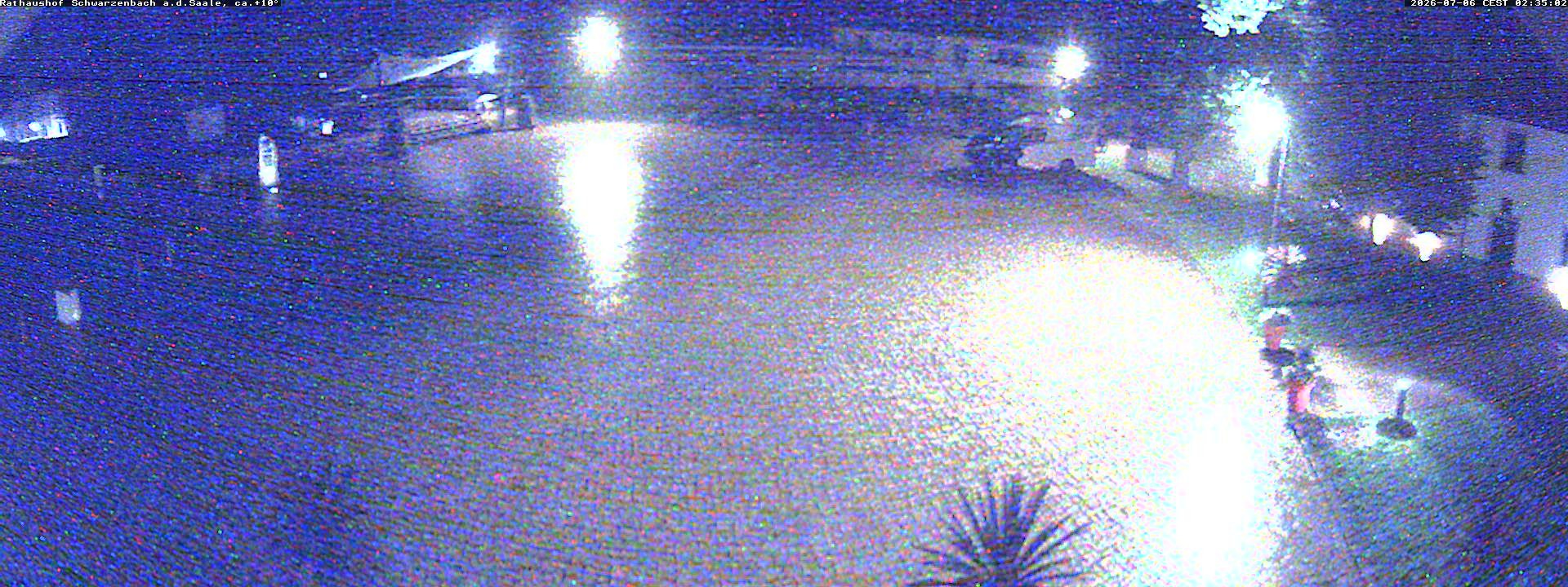 Archiv Foto Webcam Schwarzenbach an der Saale Rathaushof