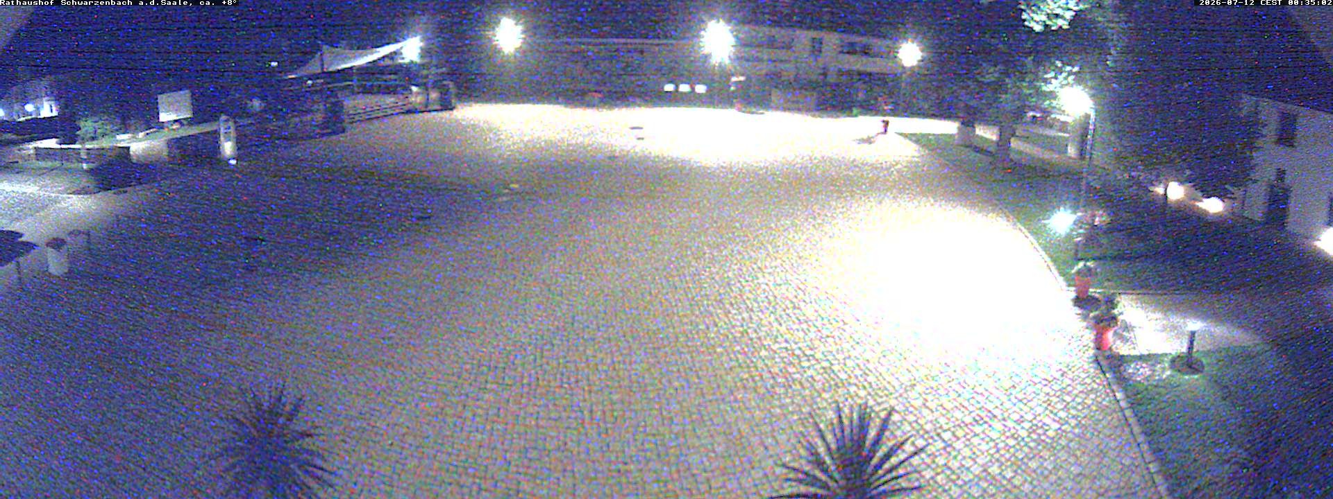Archiv Foto Webcam Schwarzenbach an der Saale Rathaushof
