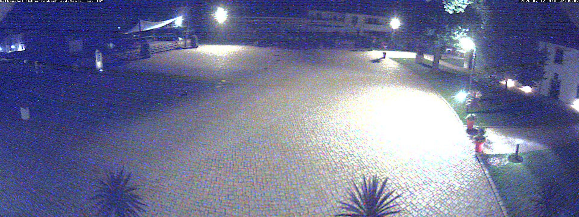 Archiv Foto Webcam Schwarzenbach an der Saale Rathaushof