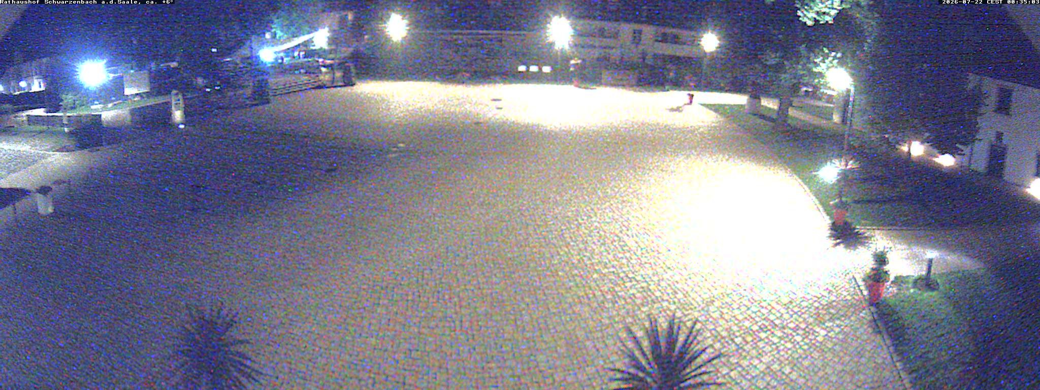 Archiv Foto Webcam Schwarzenbach an der Saale Rathaushof