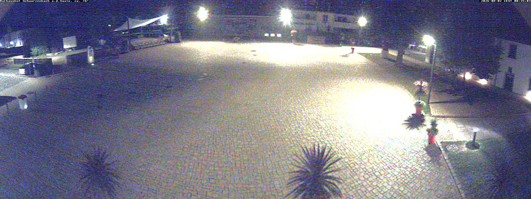Archiv Foto Webcam Schwarzenbach an der Saale Rathaushof