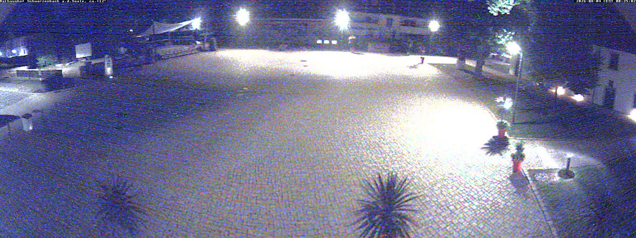 Archiv Foto Webcam Schwarzenbach an der Saale Rathaushof