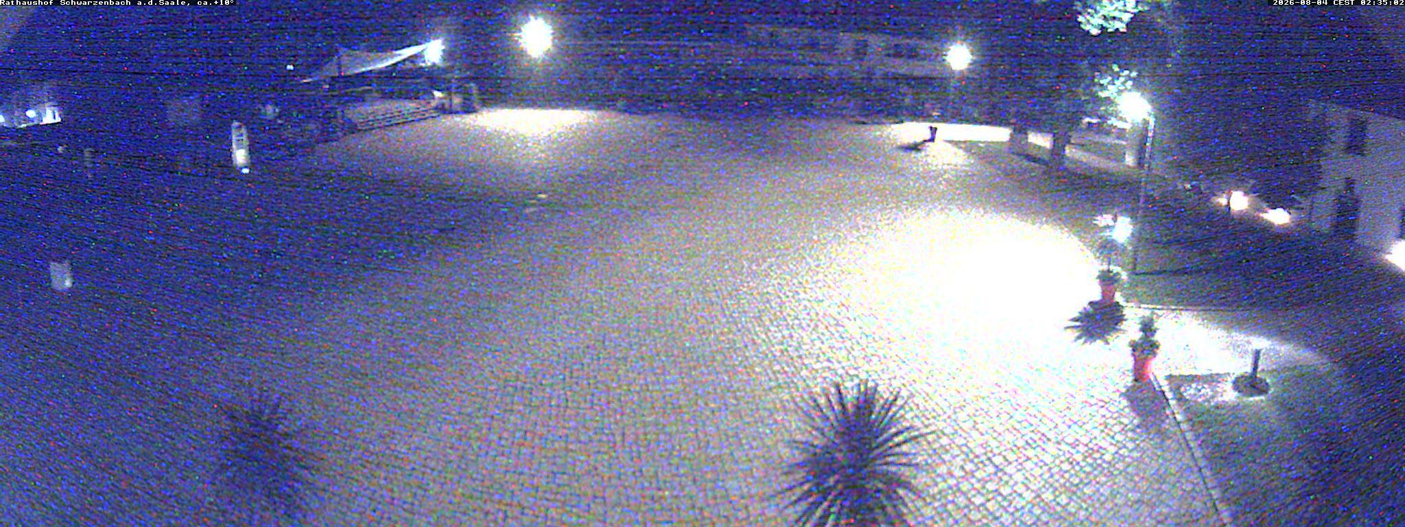 Archiv Foto Webcam Schwarzenbach an der Saale Rathaushof