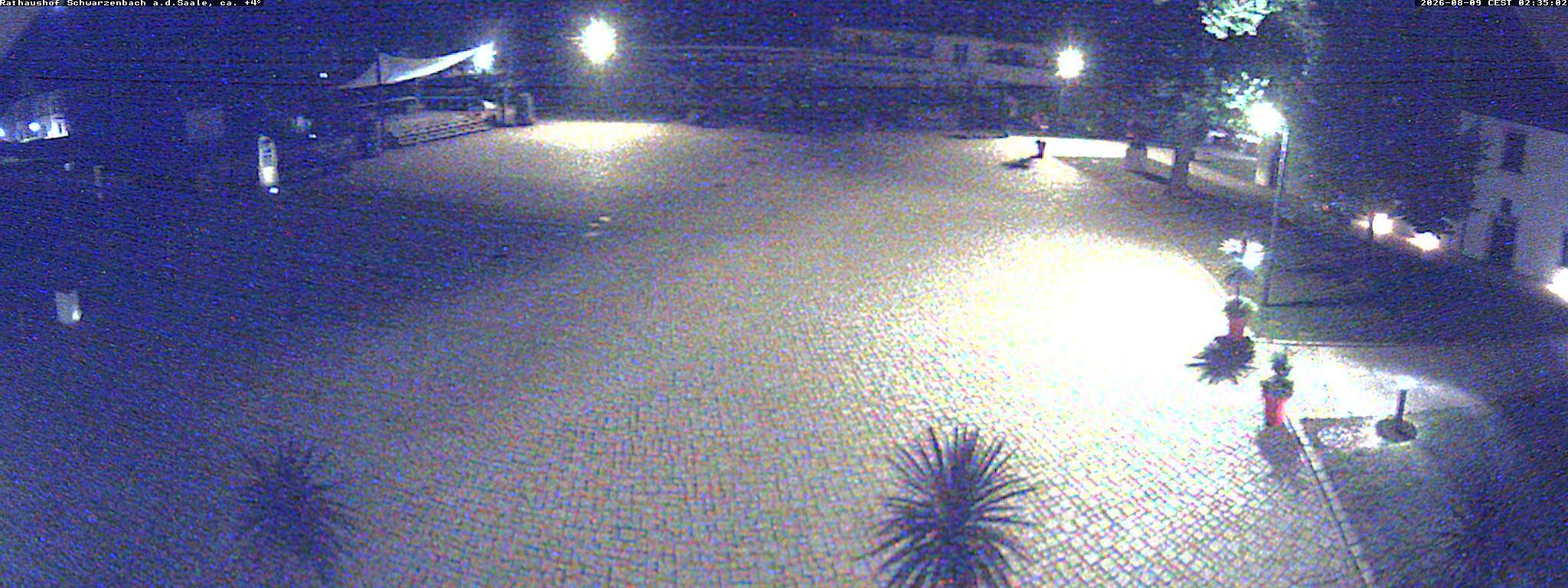 Archiv Foto Webcam Schwarzenbach an der Saale Rathaushof