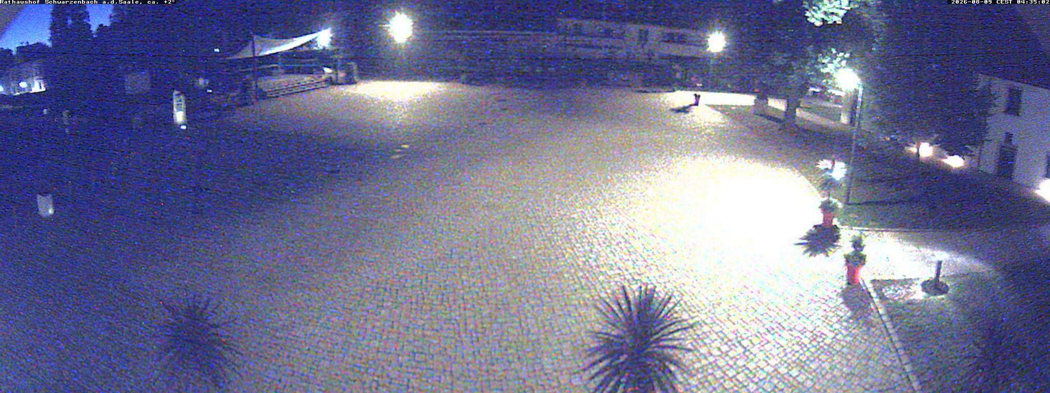 Archiv Foto Webcam Schwarzenbach an der Saale Rathaushof