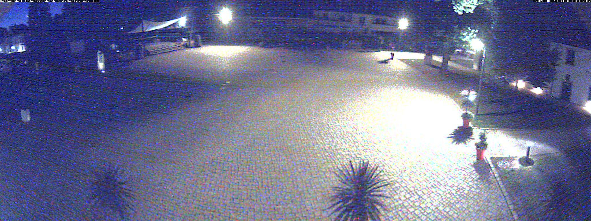 Archiv Foto Webcam Schwarzenbach an der Saale Rathaushof