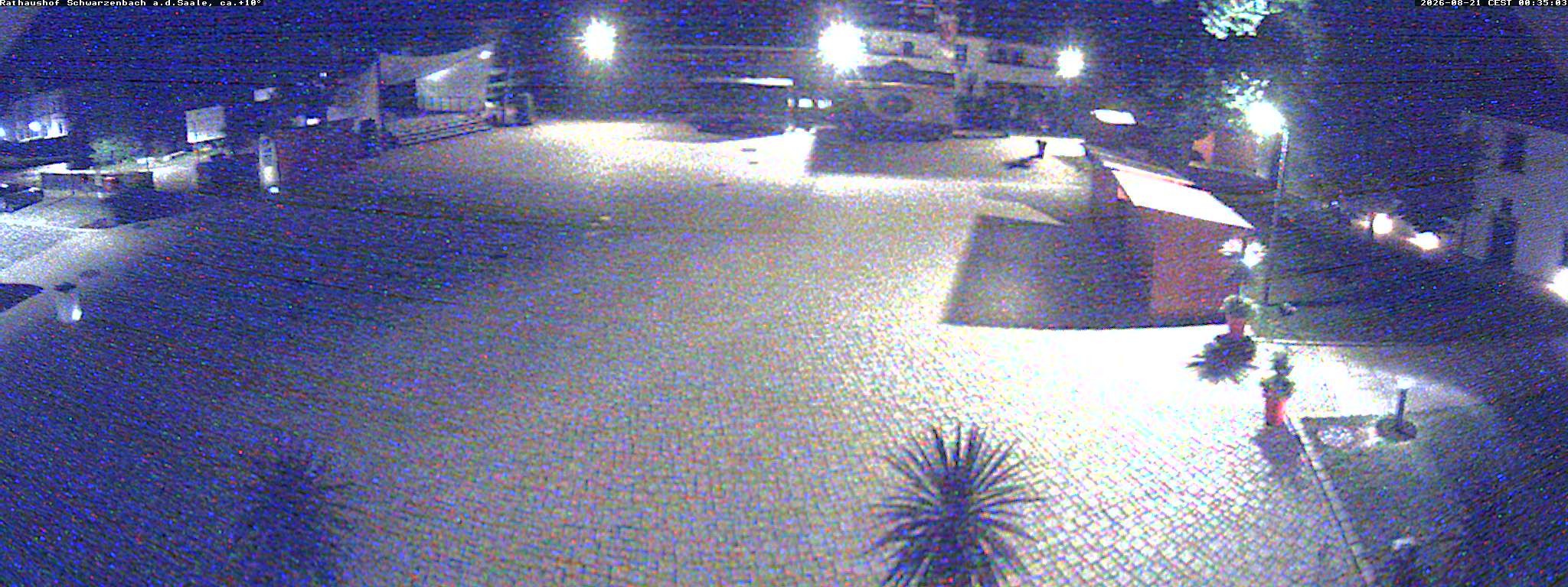 Archiv Foto Webcam Schwarzenbach an der Saale Rathaushof