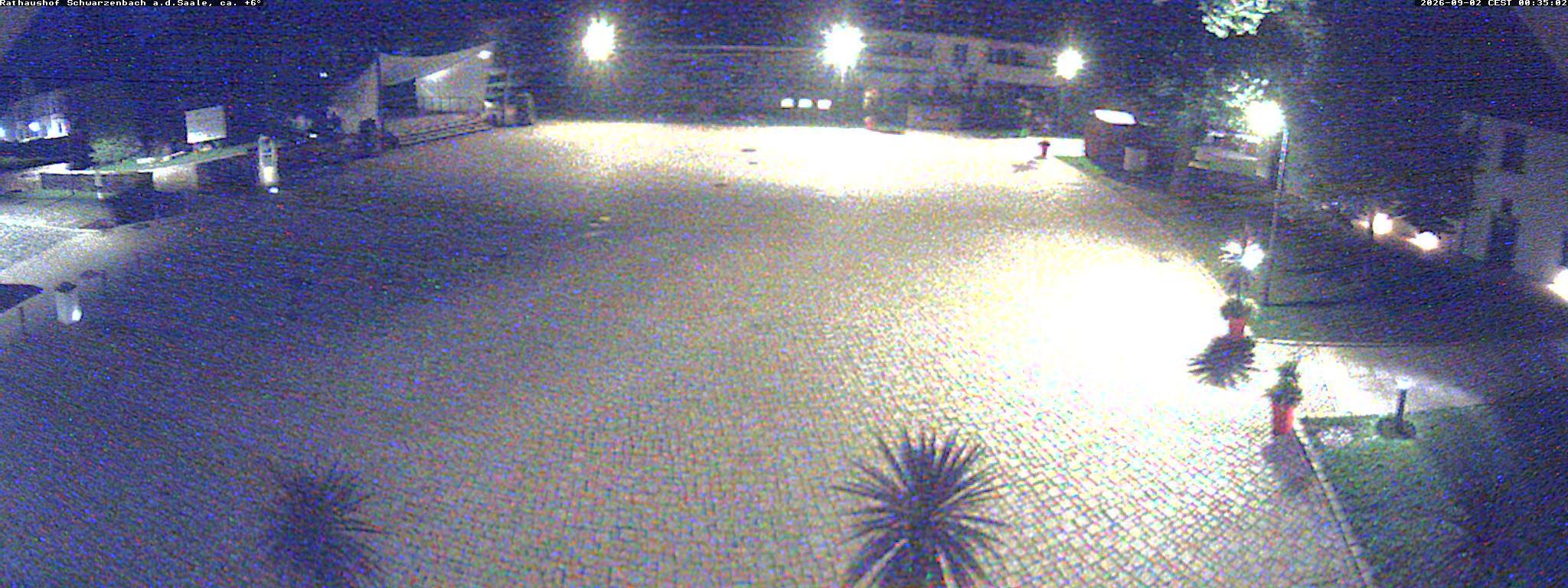 Archiv Foto Webcam Schwarzenbach an der Saale Rathaushof