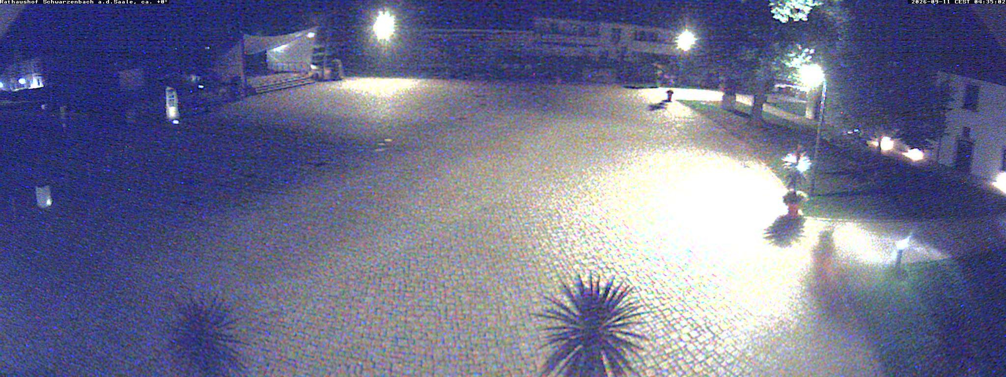 Archiv Foto Webcam Schwarzenbach an der Saale Rathaushof