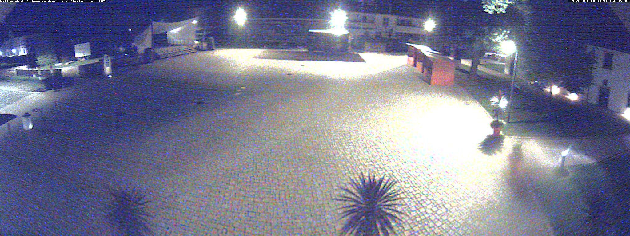 Archiv Foto Webcam Schwarzenbach an der Saale Rathaushof