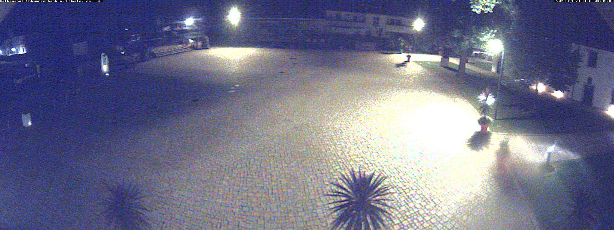 Archiv Foto Webcam Schwarzenbach an der Saale Rathaushof