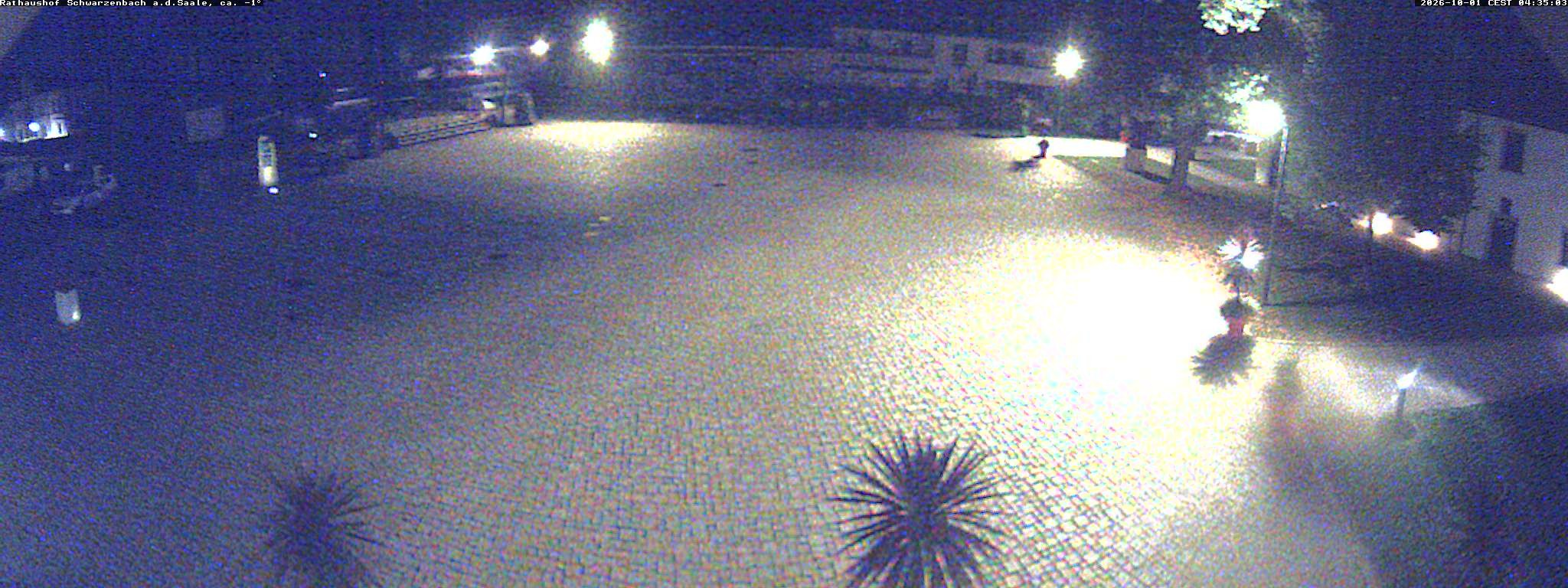 Archiv Foto Webcam Schwarzenbach an der Saale Rathaushof