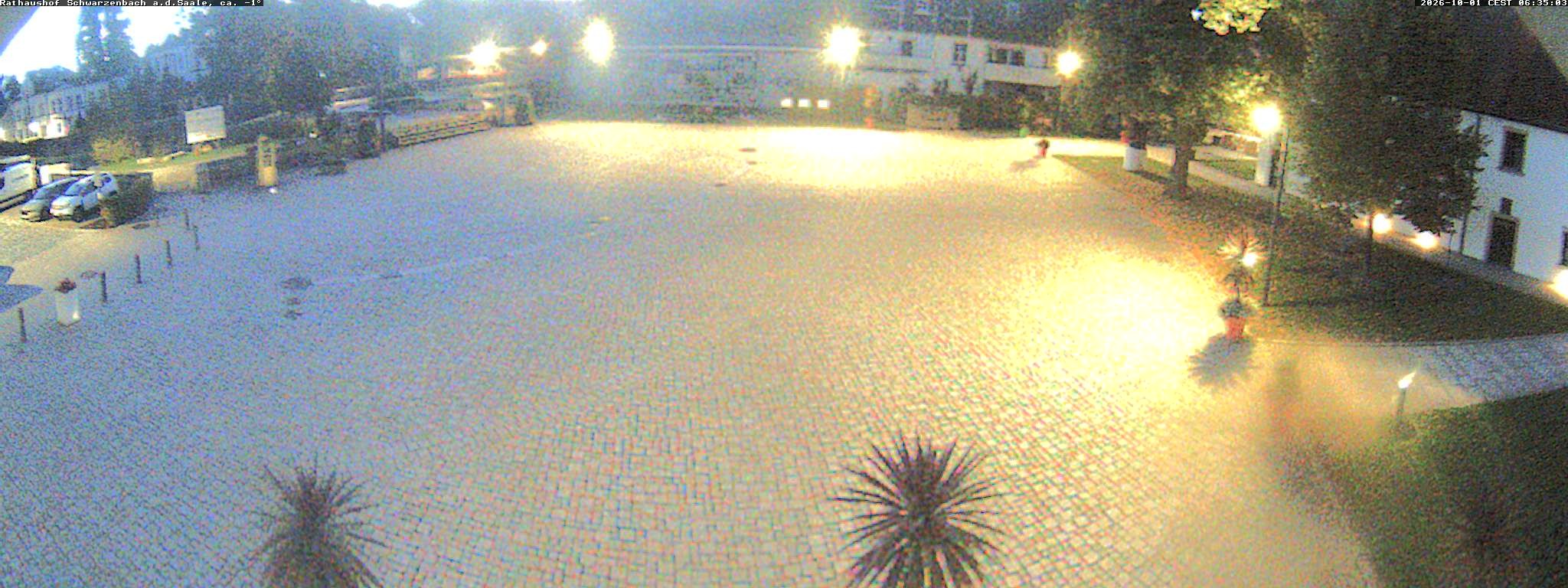 Archiv Foto Webcam Schwarzenbach an der Saale Rathaushof