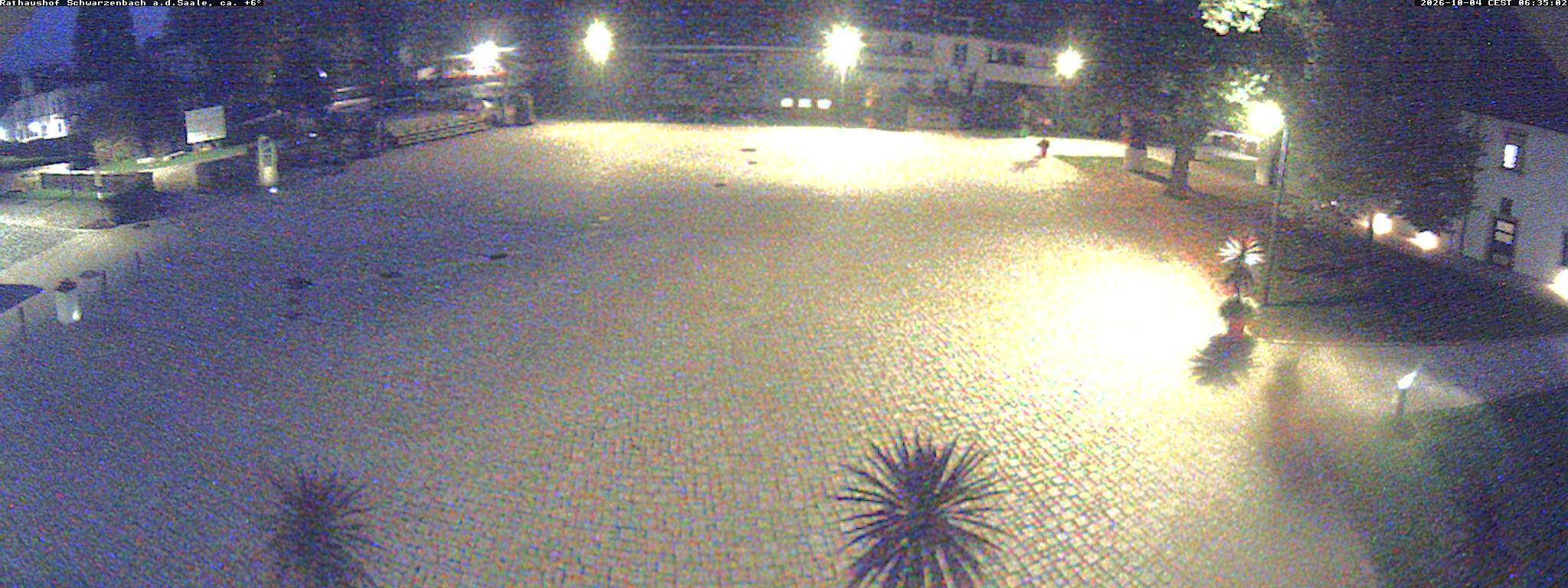 Archiv Foto Webcam Schwarzenbach an der Saale Rathaushof