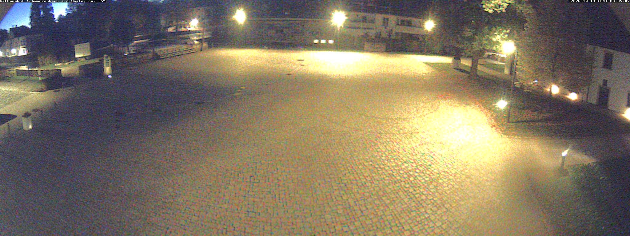 Archiv Foto Webcam Schwarzenbach an der Saale Rathaushof