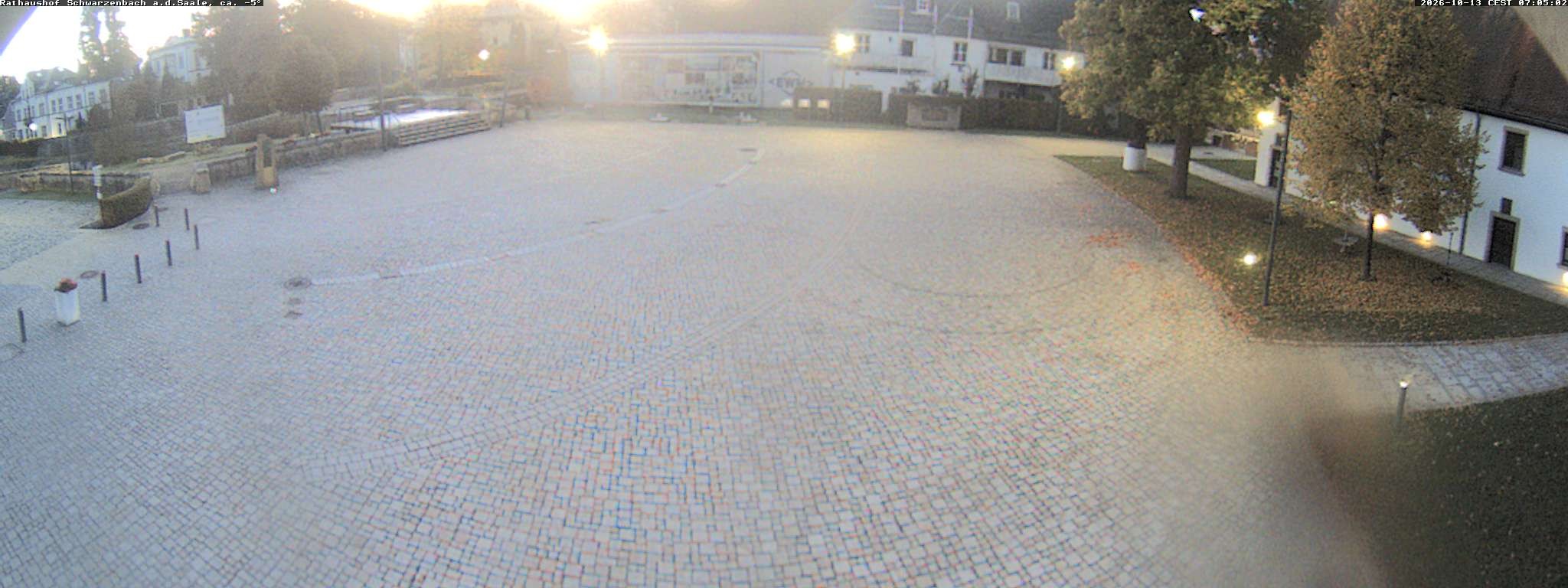 Archiv Foto Webcam Schwarzenbach an der Saale Rathaushof