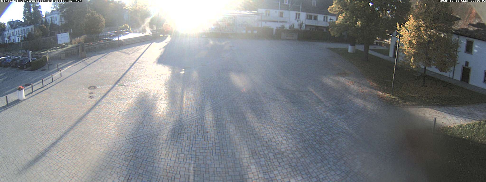 Archiv Foto Webcam Schwarzenbach an der Saale Rathaushof