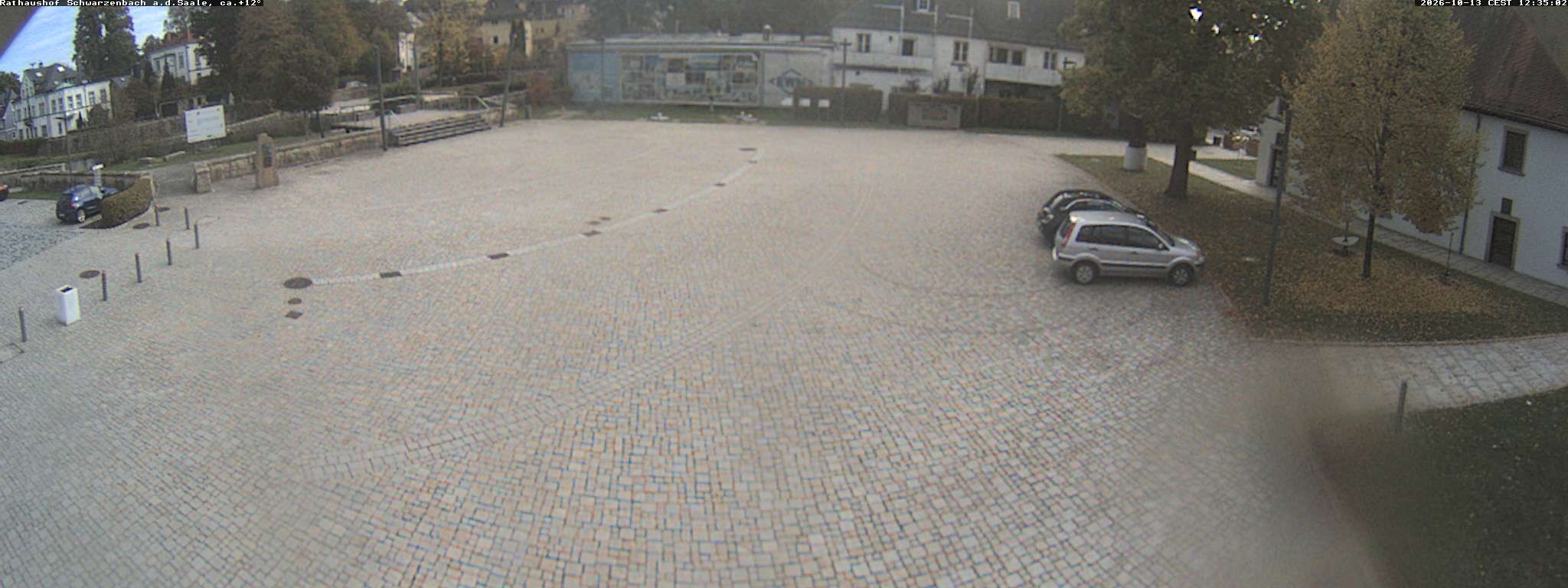 Archiv Foto Webcam Schwarzenbach an der Saale Rathaushof