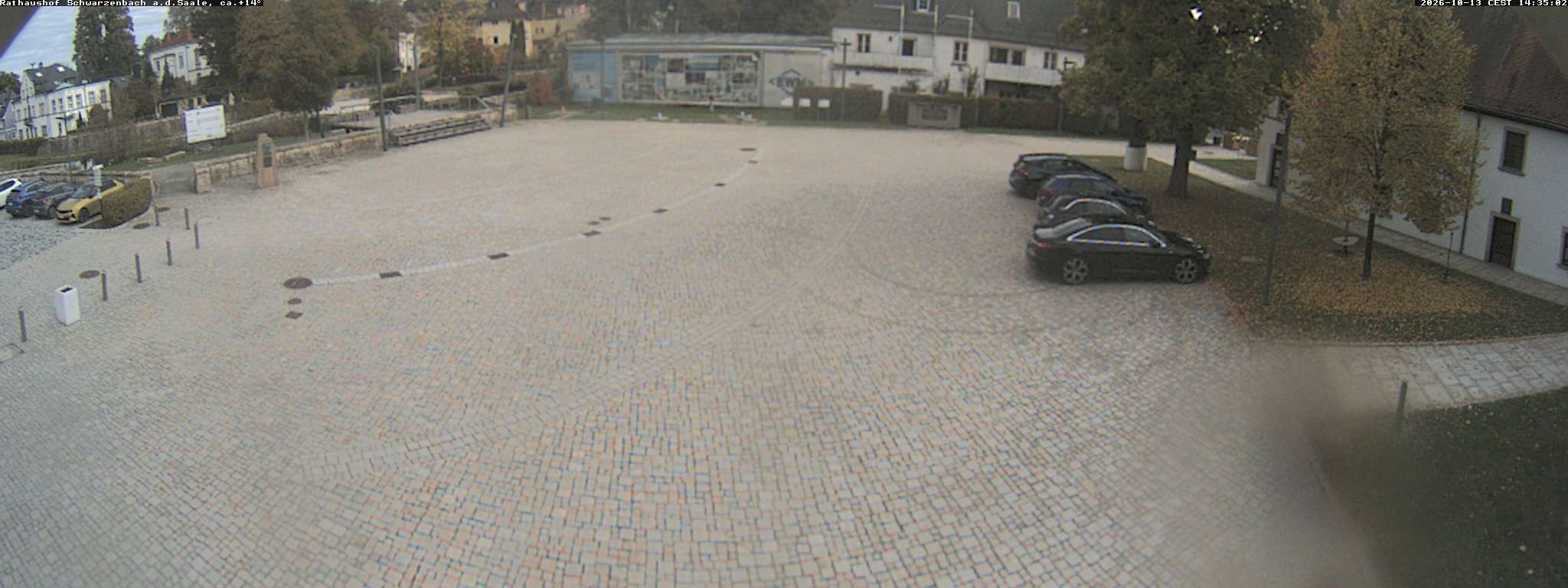 Archiv Foto Webcam Schwarzenbach an der Saale Rathaushof