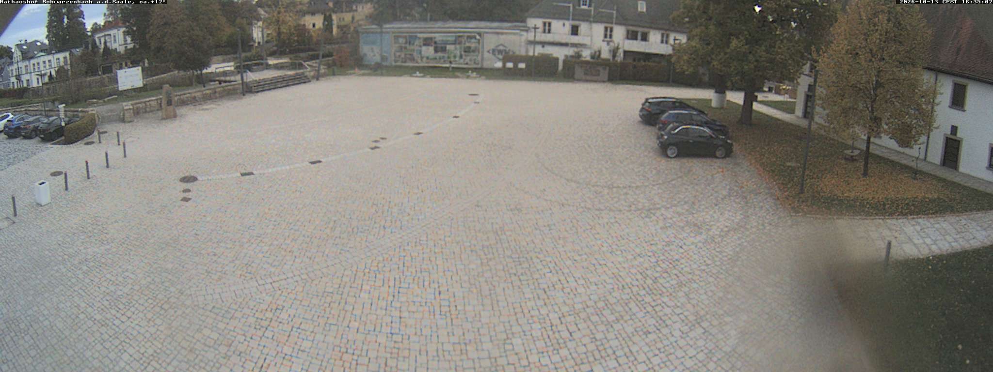 Archiv Foto Webcam Schwarzenbach an der Saale Rathaushof