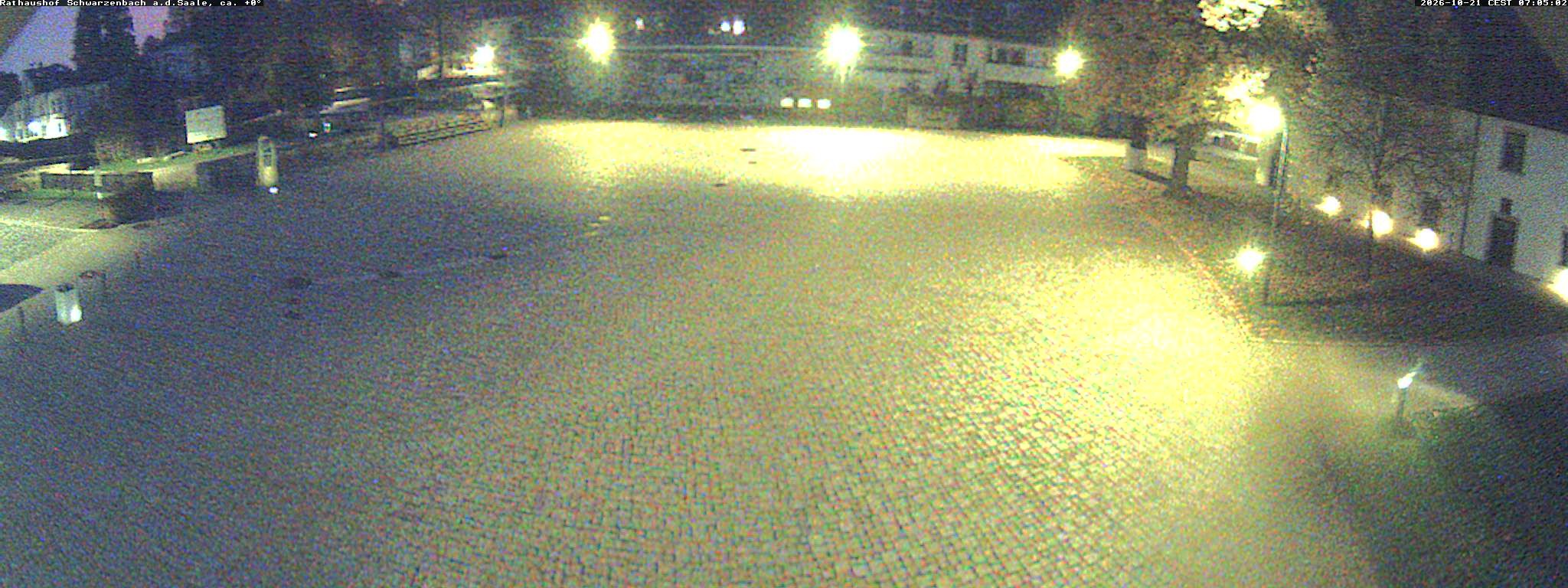Archiv Foto Webcam Schwarzenbach an der Saale Rathaushof