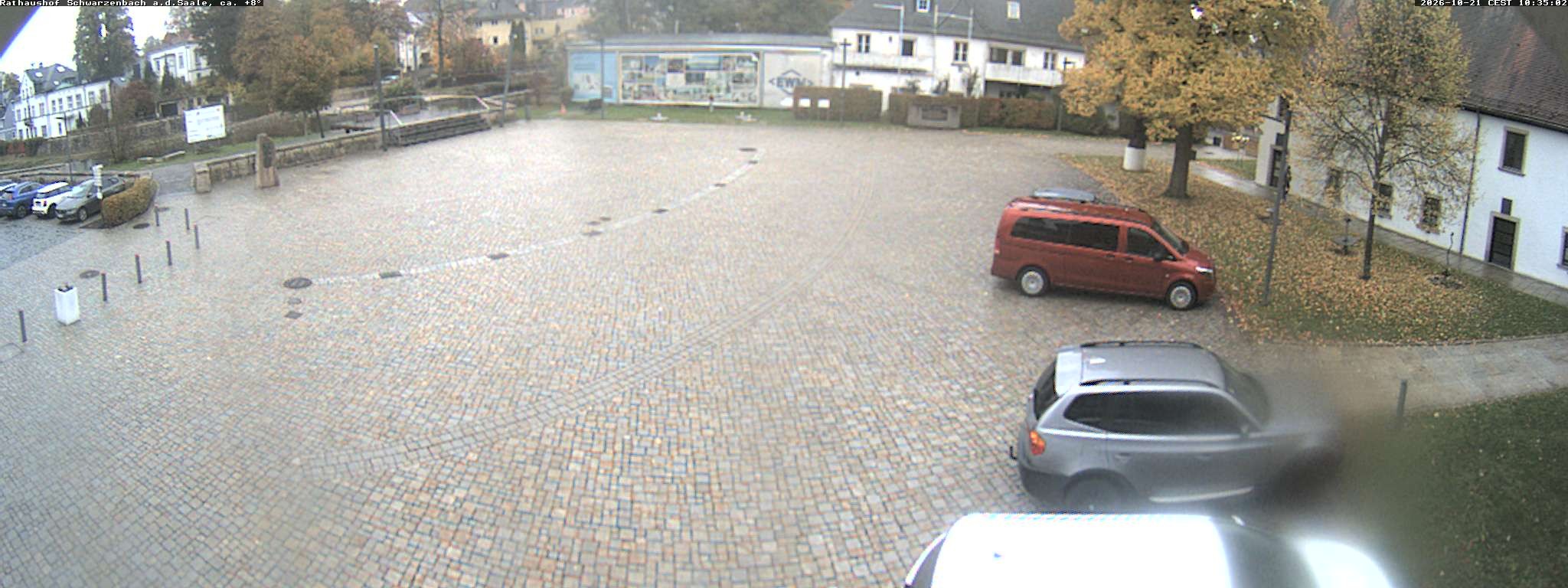 Archiv Foto Webcam Schwarzenbach an der Saale Rathaushof