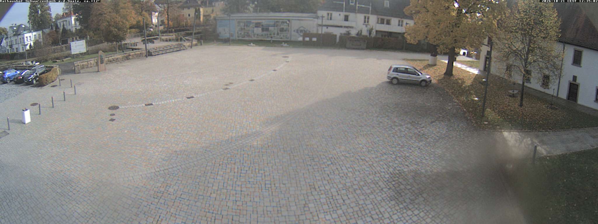Archiv Foto Webcam Schwarzenbach an der Saale Rathaushof