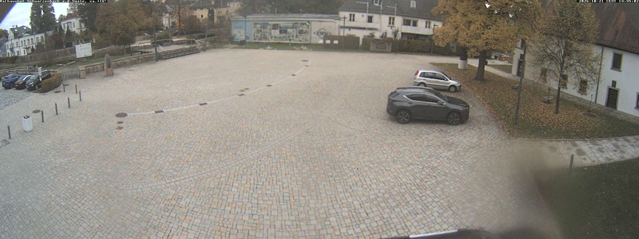 Archiv Foto Webcam Schwarzenbach an der Saale Rathaushof