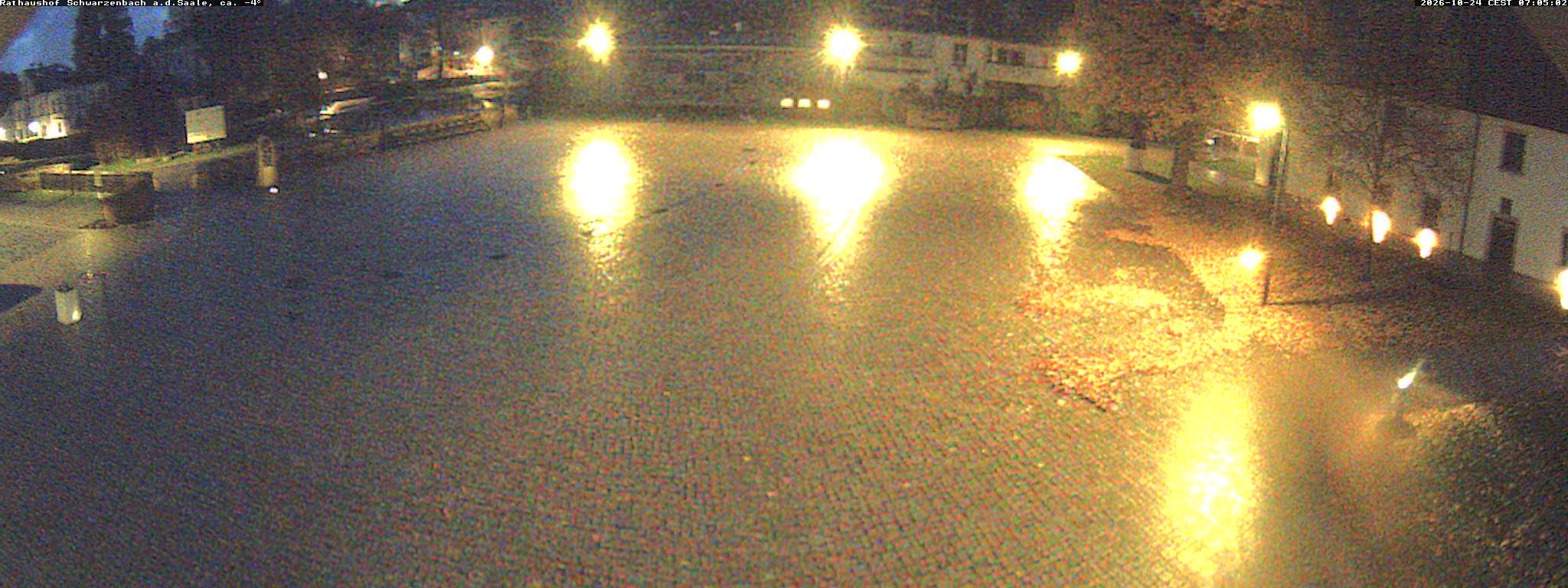 Archiv Foto Webcam Schwarzenbach an der Saale Rathaushof