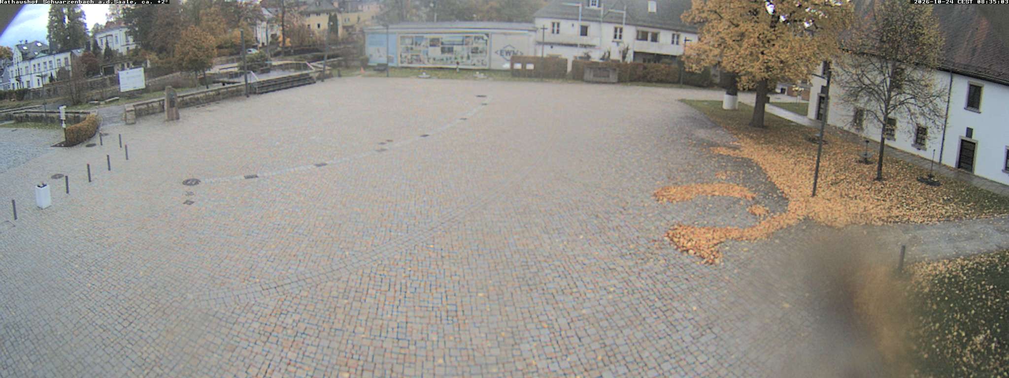 Archiv Foto Webcam Schwarzenbach an der Saale Rathaushof