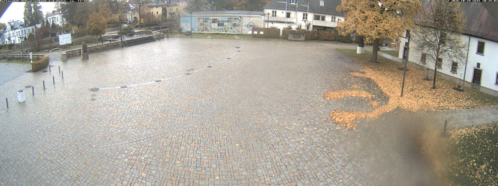Archiv Foto Webcam Schwarzenbach an der Saale Rathaushof