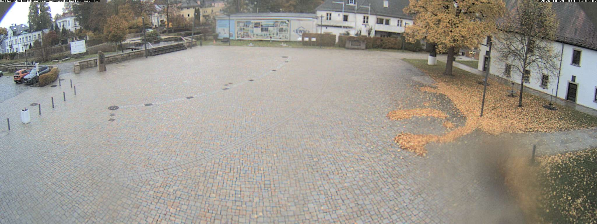 Archiv Foto Webcam Schwarzenbach an der Saale Rathaushof