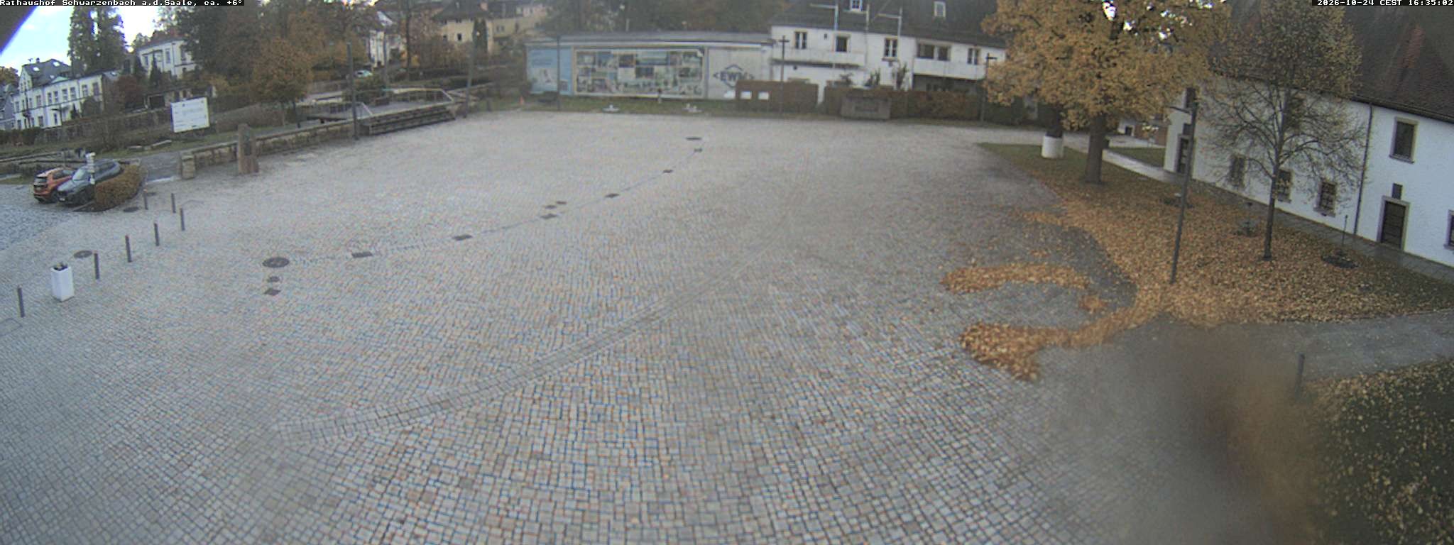Archiv Foto Webcam Schwarzenbach an der Saale Rathaushof