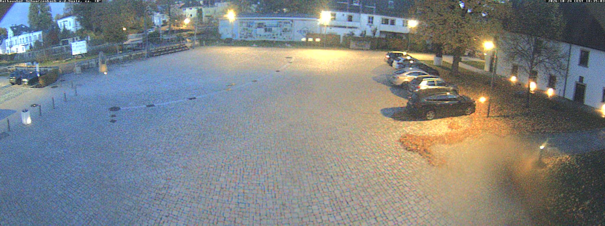 Archiv Foto Webcam Schwarzenbach an der Saale Rathaushof