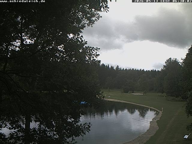 Archiv Foto Webcam Schiedateich (Schwarzenbach an der Saale)