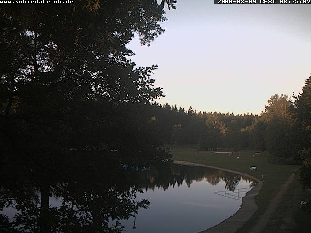 Archiv Foto Webcam Schiedateich (Schwarzenbach an der Saale)