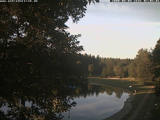 Archiv Foto Webcam Schiedateich (Schwarzenbach an der Saale)