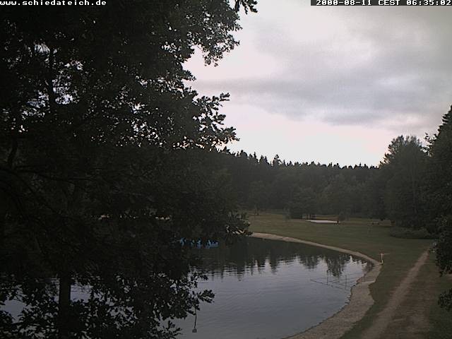 Archiv Foto Webcam Schiedateich (Schwarzenbach an der Saale)