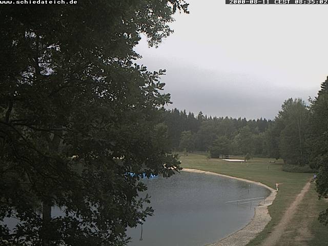 Archiv Foto Webcam Schiedateich (Schwarzenbach an der Saale)