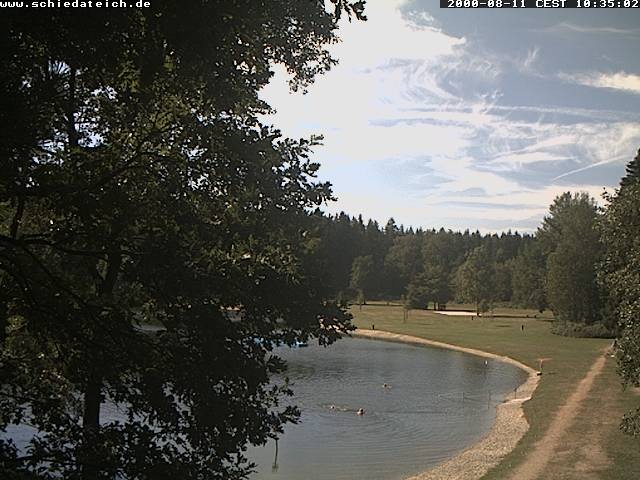 Archiv Foto Webcam Schiedateich (Schwarzenbach an der Saale)
