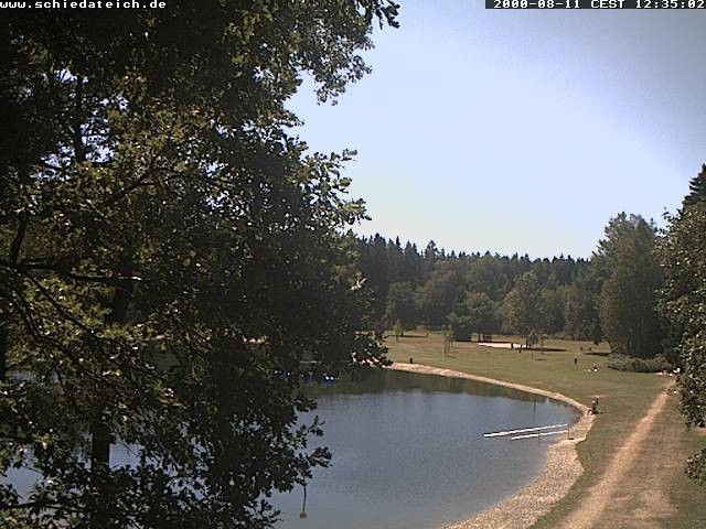 Archiv Foto Webcam Schiedateich (Schwarzenbach an der Saale)
