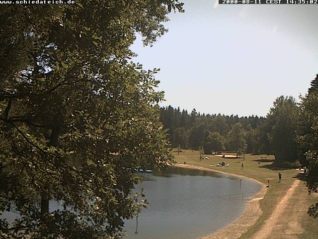 Archiv Foto Webcam Schiedateich (Schwarzenbach an der Saale)
