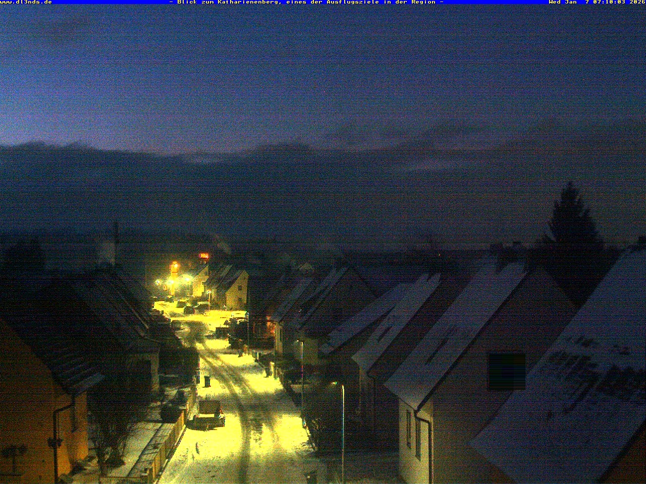 Archiv Foto Webcam Wunsiedel: Blick zum Katharinenberg