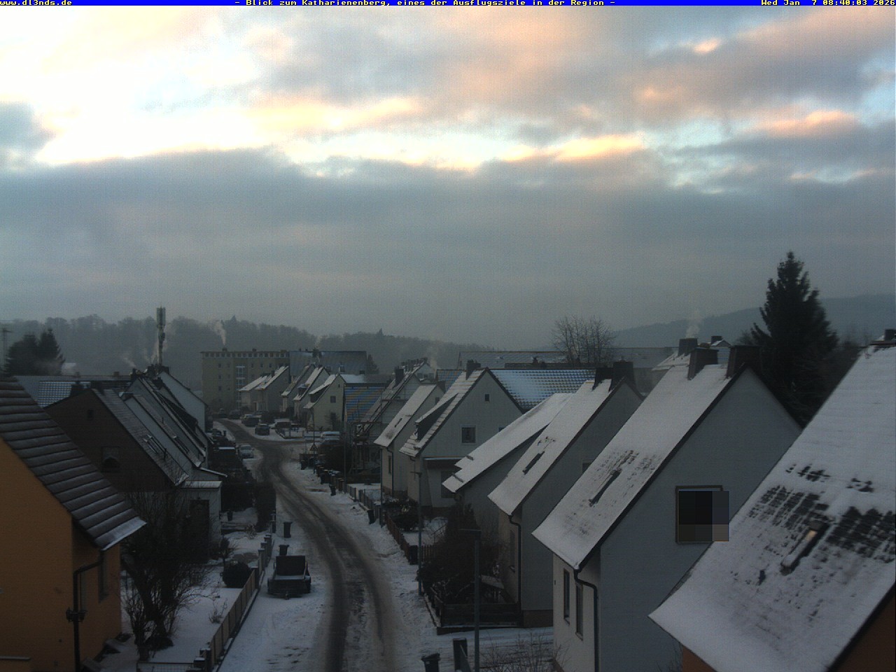 Archiv Foto Webcam Wunsiedel: Blick zum Katharinenberg