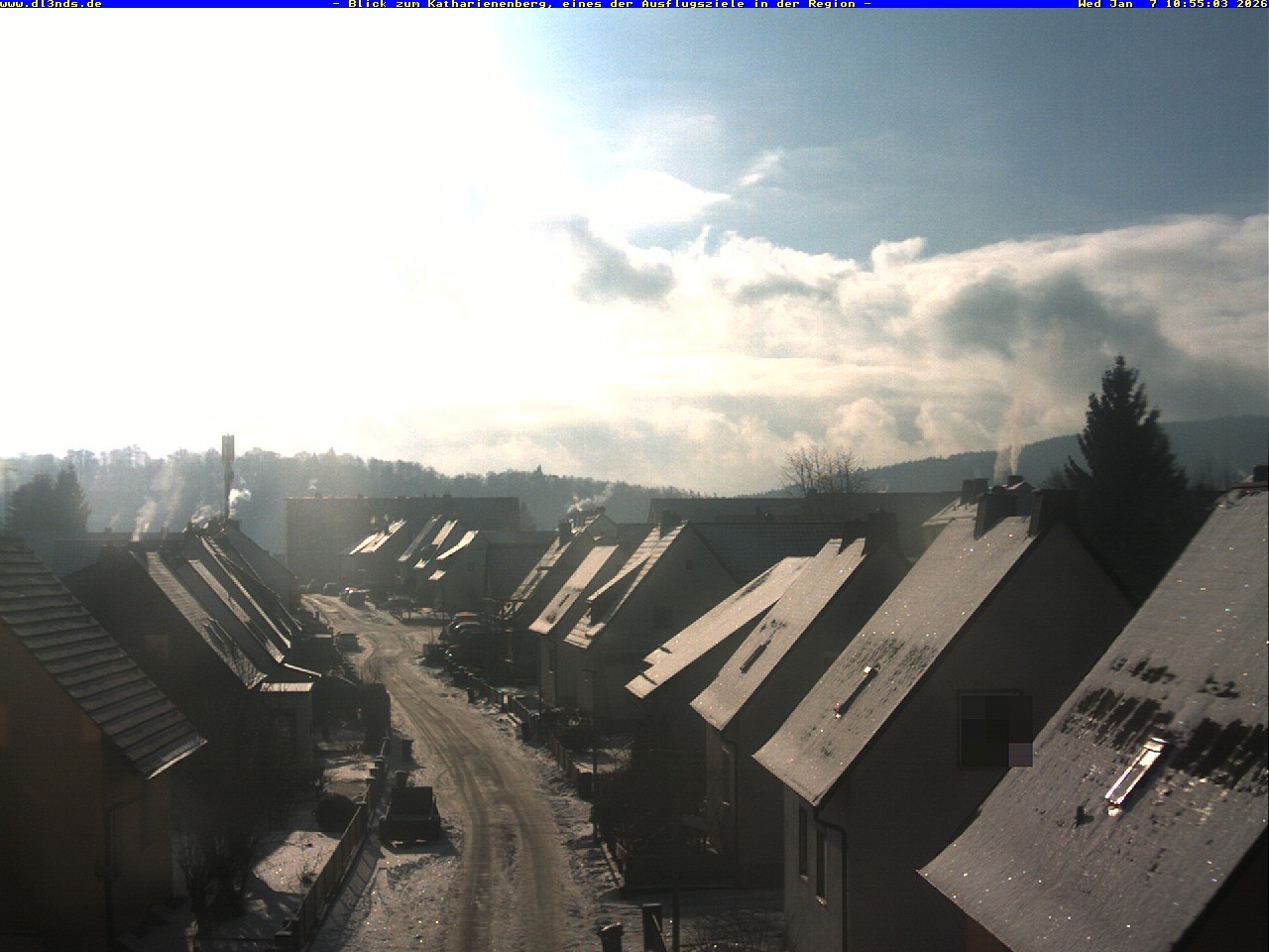 Archiv Foto Webcam Wunsiedel: Blick zum Katharinenberg