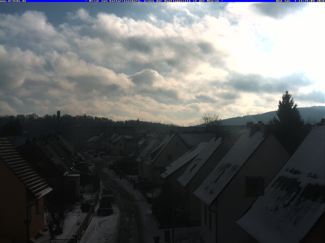 Archiv Foto Webcam Wunsiedel: Blick zum Katharinenberg