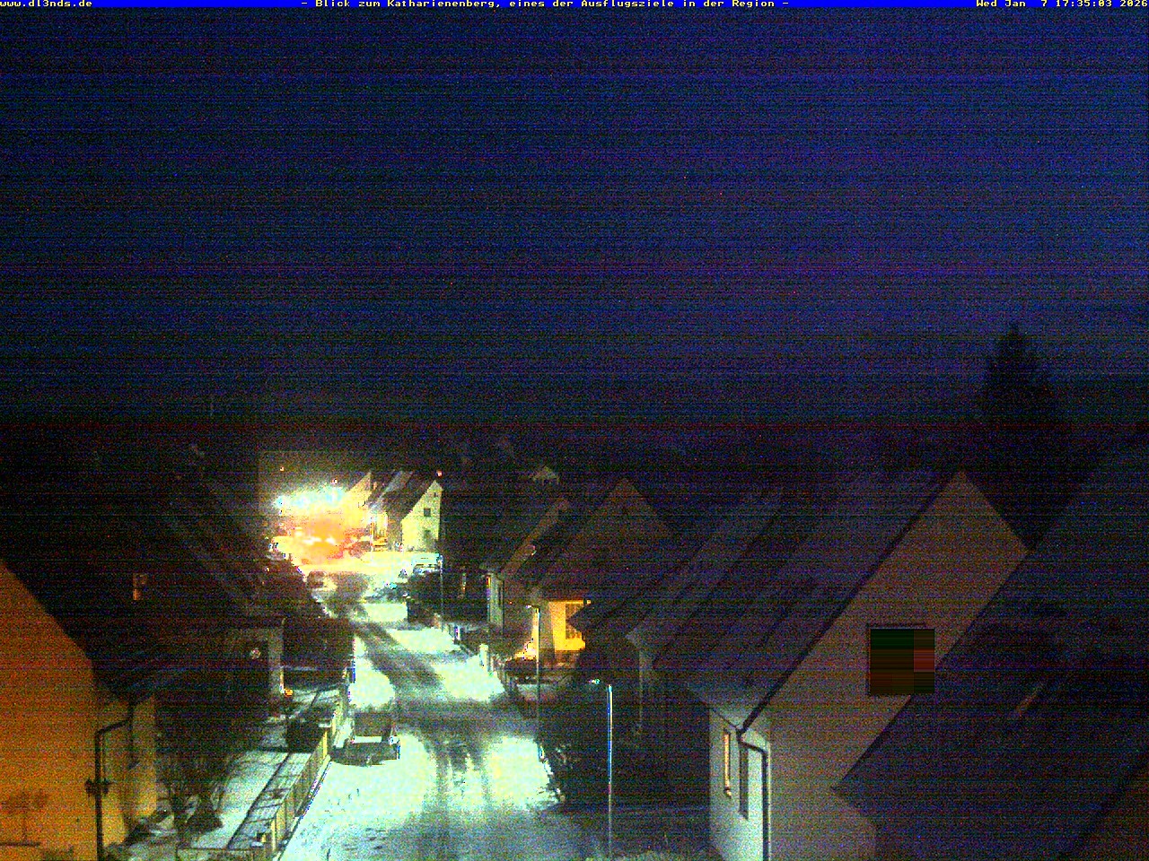 Archiv Foto Webcam Wunsiedel: Blick zum Katharinenberg